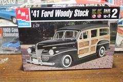 AMT 1941 Ford Woody Stock Sealed Inside 1/25