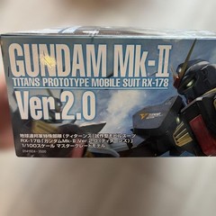 RX-178 Gundam MK-II MG Model Kit 1/100 Unassembled