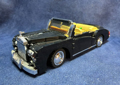 Nifeliz MINI RR SILVER CLOUD CAR Building Blocks & Construction Toy 1:14 Scale