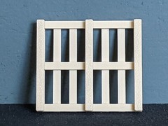 1/24 1/25 Scale Wood” Shipping Pallets – For model truck/car diorama (set of 3)