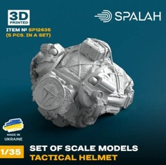 Tactical helmet 5 pcs Set of scale models 1/35 SPALAH 12635