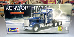 REVELL KENWORTH “W-900” CONVENTIONAL AERODYNE KIT#85-1507 AMT MPC 1/25 NOS F/S