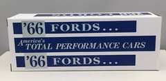1966 Ford Fairlane Falcon Mustang etc Dealer Promo Model REPLICA BOX ONLY NO CAR
