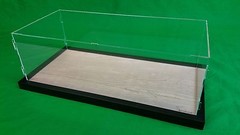 20 x 10 x 10 inch Table Top Acrylic Display Case for Model Cars and Trucks Stand