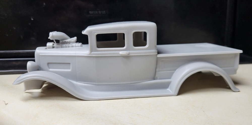 1/24 scale resin 3d printed 1934 Ford Blown Streetrod body model slot car