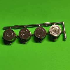1972 GMC Jimmy Blazer 4×4 1/25 AMT Chrome Deep Dish Rims Reverse Steelies Truck
