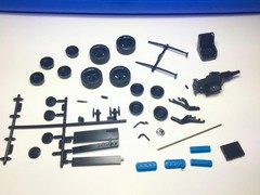 MPC NASCAR SERIES Richard Petty Plymouth Roadrunner MODEL KIT JUNKYARD LOT