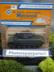 Roco Minitanks New Modern US M-551 Sheridan W/152mm Light Tank Lot #7401©