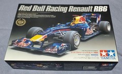Tamiya 1/20 Red Bull Racing Renault RB6 F1 Model Kit Unassembled JP
