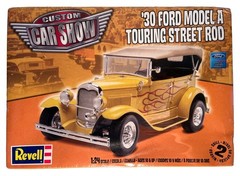 Revell Car Show ’30 Ford Model A Touring Street Rod 1:24 Model,2009 Sealed (B266