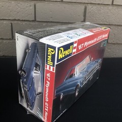 Vintage 1/25 REVELL ’67 PLYMOUTH GTX HEMI NEW OLD STOCK FACTORY SEALED 1994