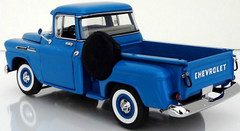 57 Chevy 1957 Pickup Truck Built Vintage Classic Race Car Metal Model 55 1955