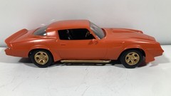 Monogram 1981 Chevrolet Camaro Z/28 Snap Tite Built Model Car Kit 1:24 Orange