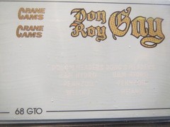 NEW! Don & Roy Gay 68 GTO “Spun Gold” 1/25 Decals from Fremont Racing
