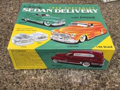 GALAXIE 1948 CHEVY SEDAN DELIVERY FACTORY SEALED INSIDE KIT!! CIRCA 1998! VMCP!