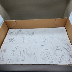 2001 ITALERI Honda Motorcycle Racing Team Model #3810 Nastro Azzu Open Box 1:24