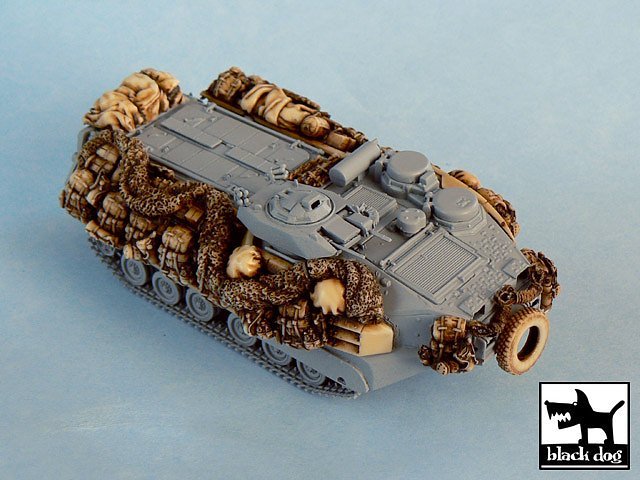 Black Dog 1/72 AAV-P7A1 RAM/RS with EAAK in Iraq Accessories Set (Dragon) T72005