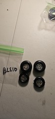 MODEL CAR SLICKS, TIRES AND MAGS BLE10
