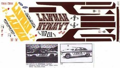 Fred Cady Decal #259 To Do The 63/64 Plymouth Al Eckstrand “Lawman”