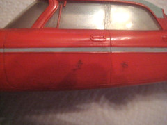 Johan 1957 Salmon Chrysler New Yorker 4 Door Hardtop Promo Model