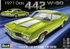 71 Olds 442 RADIATOR HOSES from Revell 1:25 Model Kit 1971