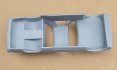 ABS-LIKE RESIN 3D PRINTED 1/24 1968-72 CHEVY NOVA CUSTOM UTE PRO STREET BODY