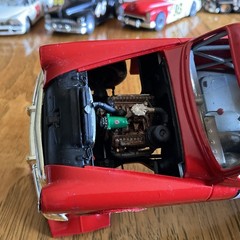 Built Model Car, Oldsmobile Vintage Style Race Car, short track car 1/25 Scale
