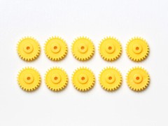 Tamiya MINI 4WD G-18 GEAR (YELLOW / 10PCS.) AO-1041 10312