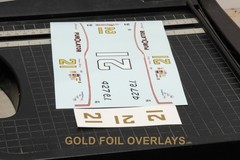 1971 #21 – 1:25 Scale Donnie Allison Winton 500 WIN – Waterslide Decals