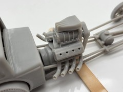 1950’s Hot Rod Body Shell Old School Dragster 1/25 Scale Mode Kit