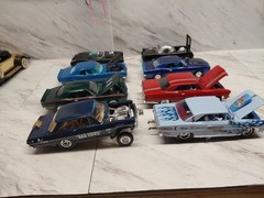 Model Junkyard/parts Plastic Nice Custom Race Car Lot Of 8 Nova,camaro, Corvette