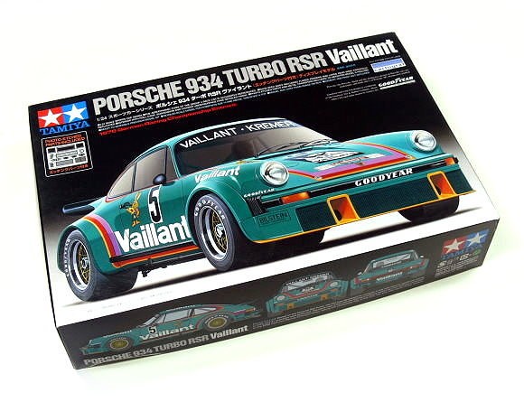 Tamiya Automotive Model 1/24 Car Porsche 934 Turbo RSR Vaillant Hobby 24334