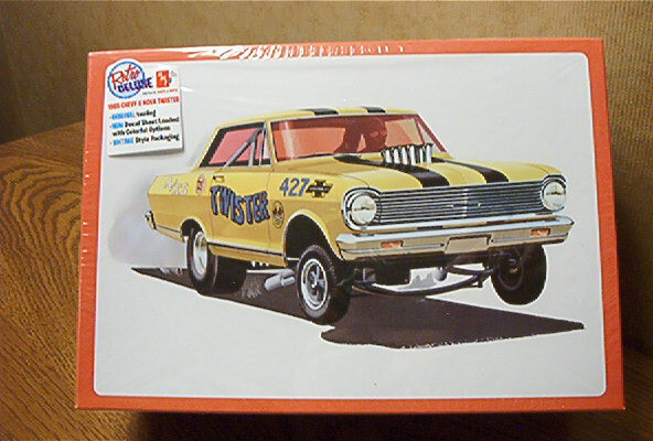 AMT FUNNY CAR CHEVY II DRAG CAR MODEL KIT #1293 1/25 SCALE
