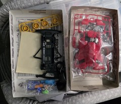 Tamiya Mini 4WD 1:32 Beak Spider & Brocken Gigant Fully Cowled Anime Model Kits
