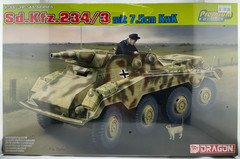 DRAGON MODEL 6786 Sd.Kfz.234/3 mit 7.5cm KwK Premium Edition w/Photo-Etched part