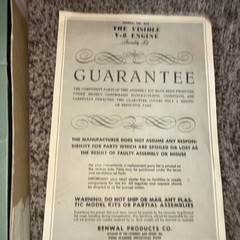 60’s Renewal NO. 802 The Visible V8 Engine ASSEMBLY Kit -IN ORIGINAL BOX -AS IS