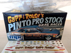 *RARE! ORIGINAL VINTAGE MPC GAPP & ROUSH’S PINTO PRO STOCK DRAG KIT *SEALED BAG!