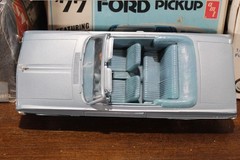 AMT 1965 Ford Falcon Convertible Silver Blue Promo 1/25