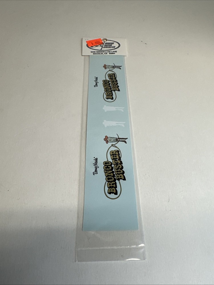 Bronco Buster 1/25 Decal from Fremont Racing Specialties