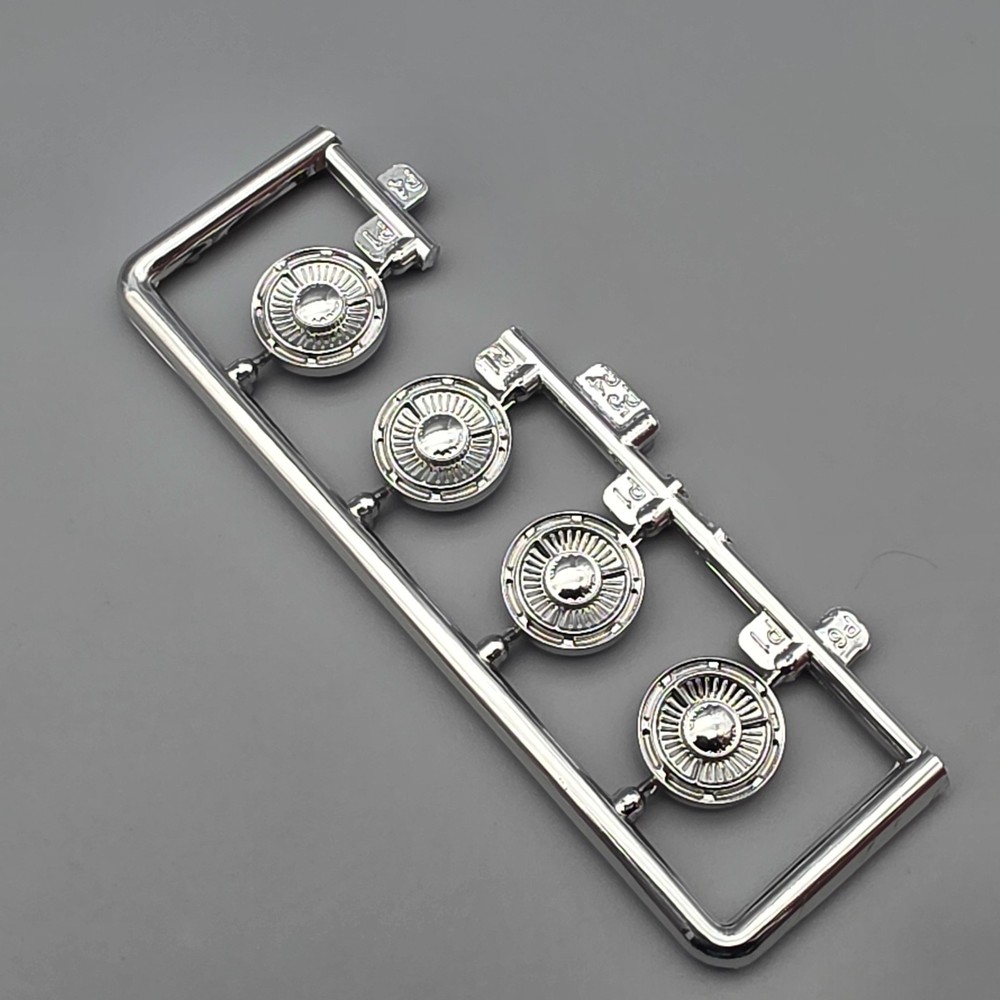 AMT1202 1963 Chevy II Nova Station Wagon Parts Kit Bash Chrome Wheels