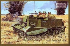 1/72 Universal Carrier with Boys 14,5mm IBG Model 72026 Plastic Model kit
