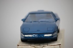 AMT/ERTL 1991 Corvette ZR-1 Medium Quasar Blue #6934 Promo Model 1:24