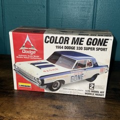 Lindberg Color Me Gone 1964 Dodge 330 Super Sport Kit # 72156 Factory Sealed