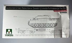 LTD. ED. Takom 2125X 1/35 Scale Jagdpanther w/Zimmerit & Schwerer Plattformwagen