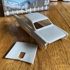 AMT 1963 Ford Galaxie Model Car INCOMPLETE For PARTS