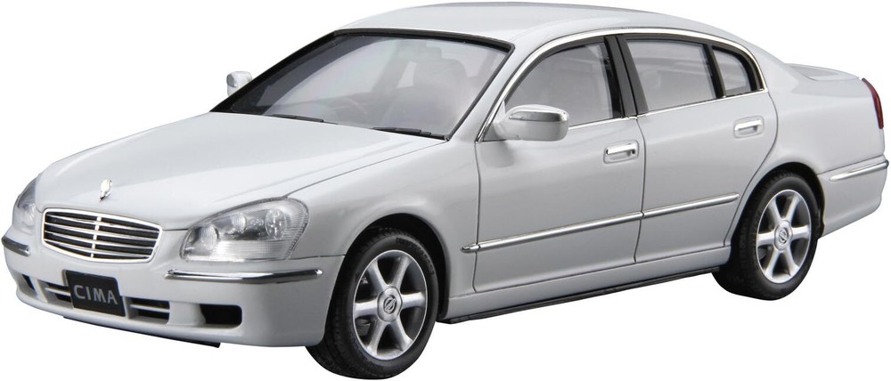 1/24 The Model Car Series No.125 Nissan F50 Cima / President 2003 Plastic Model