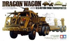 Tamiya 35230 1/35 Model U.S. 40-Ton Tank Transporter Dragon Wagon Truck-Trailer