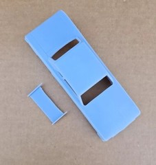 ABS-LIKE RESIN 3D PRINTED 1/25 1961 OLDSMOBILE F85 PRO MOD BODY WITH WING