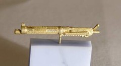 Vickers Mk I Medium Aircraft Machine Gun Brass scale 1/72 Mini World 7214