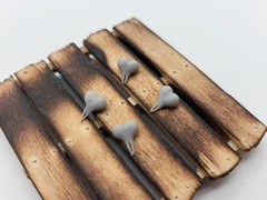 Truck Nuts (Set Of 4) For 1/24 & 1/25 Scale Model Cars